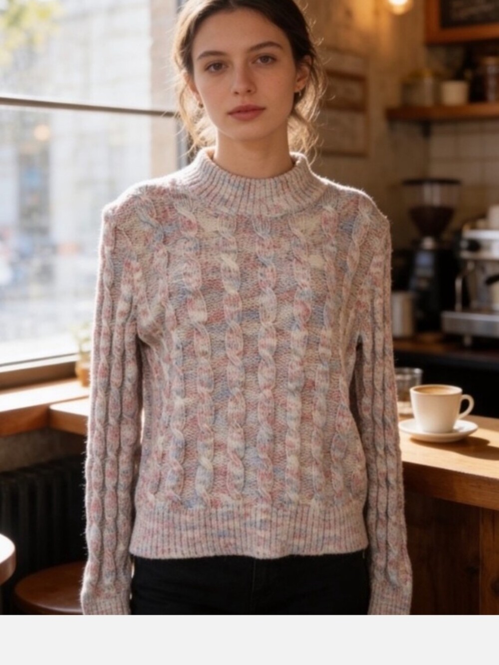NWOT J Crew Cable Pullover Sweater Sz. XS